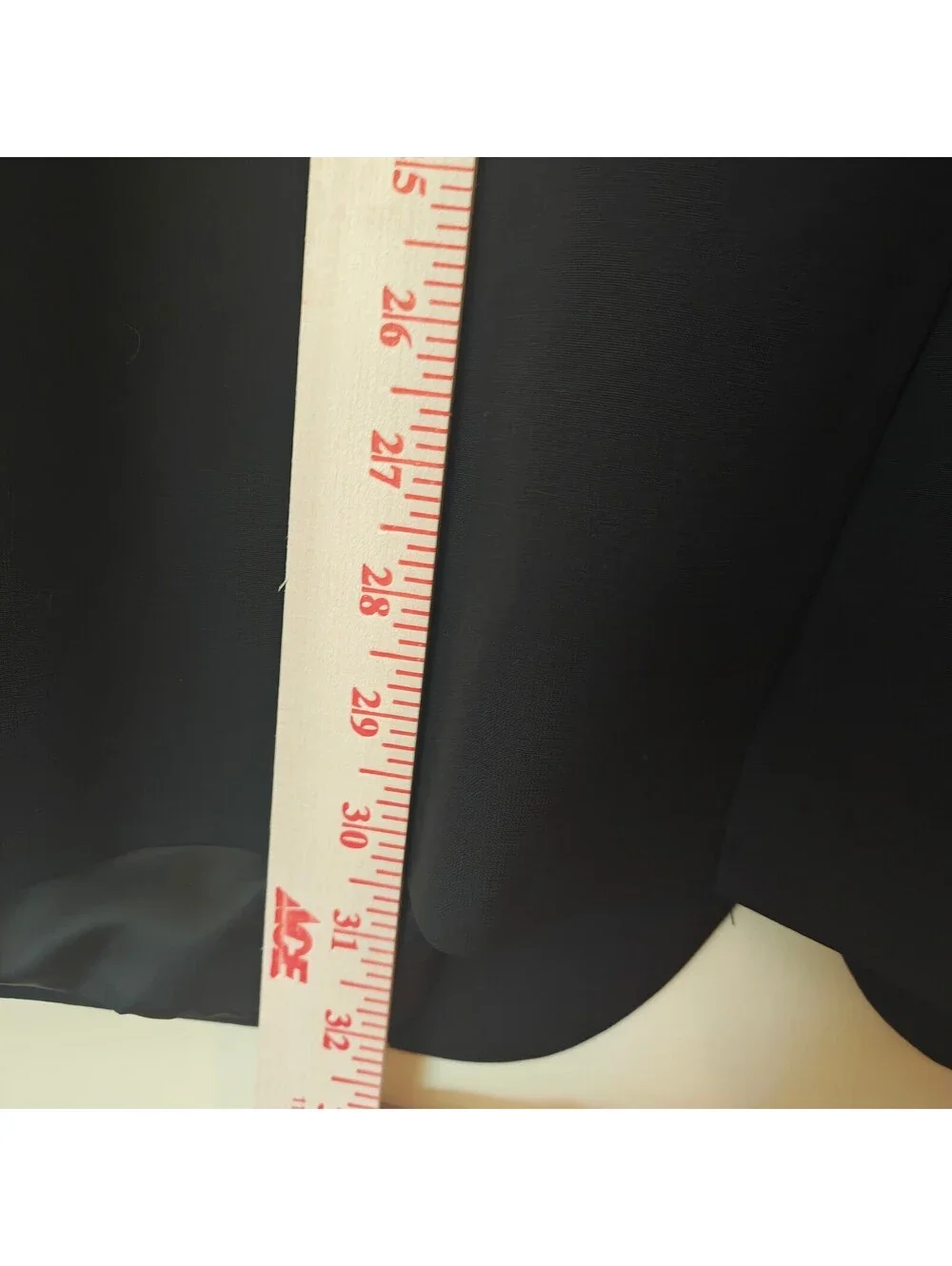Michael Kors wool blend black suit jacket with silver buttons